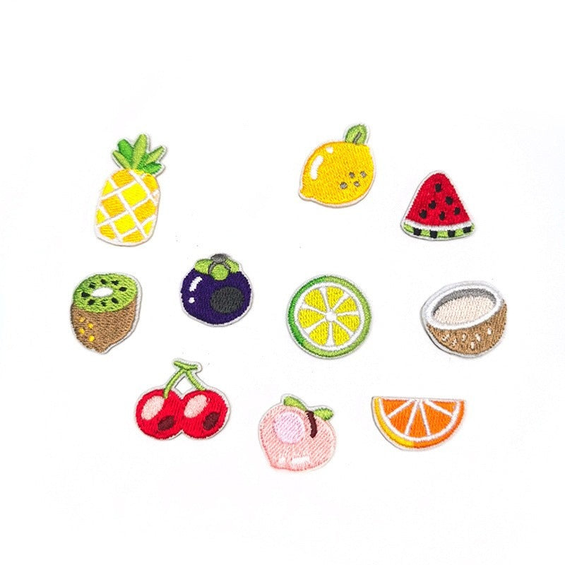Wholesale Cartoon Fruit Embroidery Decorative Patch